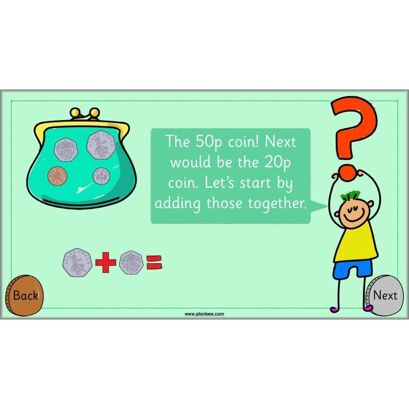 PlanBee Let's Use Pounds and Pence - KS1 Year 2 Maths - Measurement