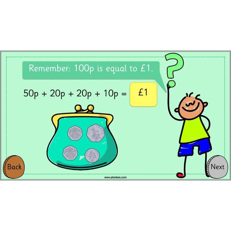 PlanBee Let's Use Pounds and Pence - KS1 Year 2 Maths - Measurement