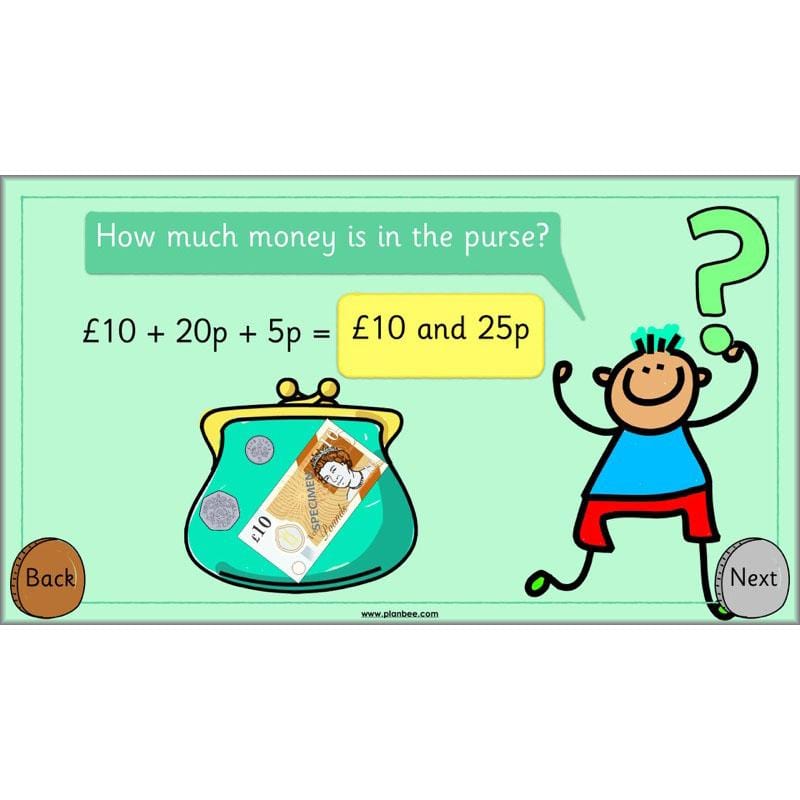 PlanBee Let's Use Pounds and Pence - KS1 Year 2 Maths - Measurement