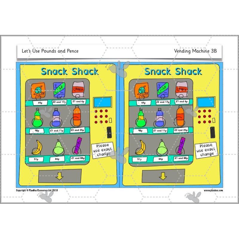 PlanBee Let's Use Pounds and Pence - KS1 Year 2 Maths - Measurement
