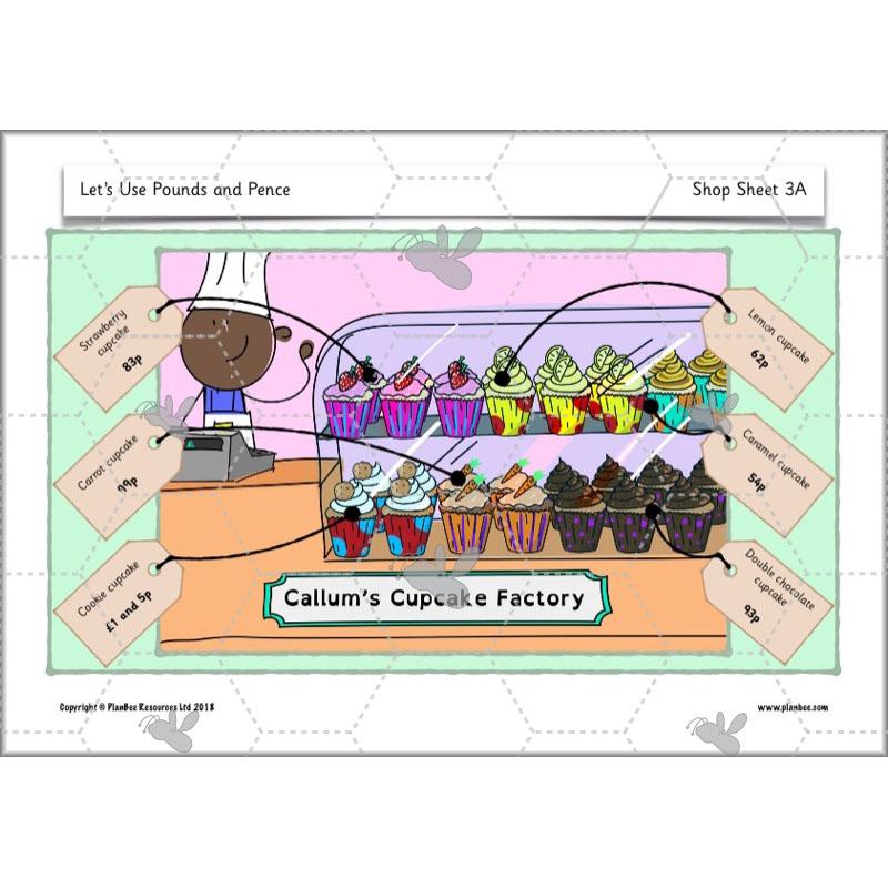 PlanBee Let's Use Pounds and Pence - KS1 Year 2 Maths - Measurement