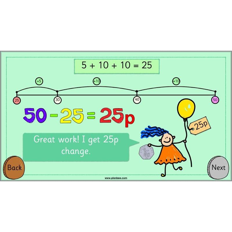 PlanBee Let's Use Pounds and Pence - KS1 Year 2 Maths - Measurement