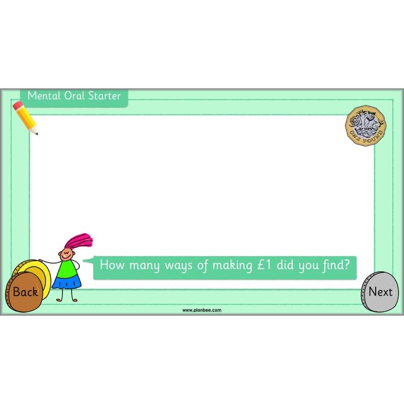 PlanBee Let's Use Pounds and Pence - KS1 Year 2 Maths - Measurement