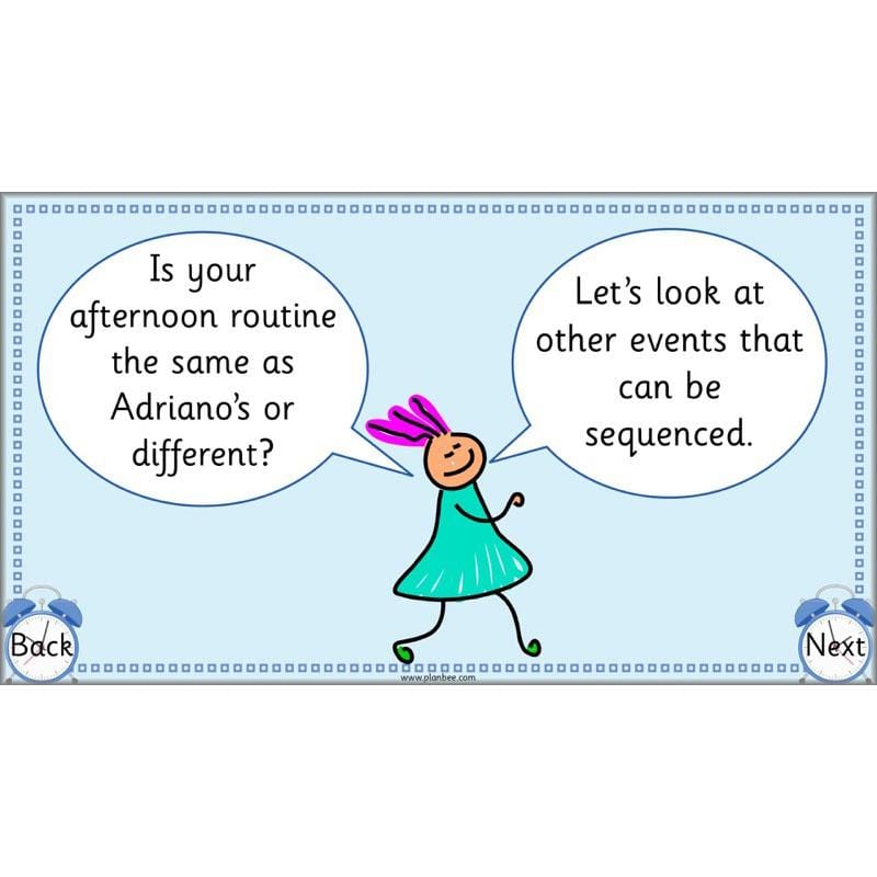 PlanBee Time Language Year 1 Maths lesson | KS1 Maths Plans