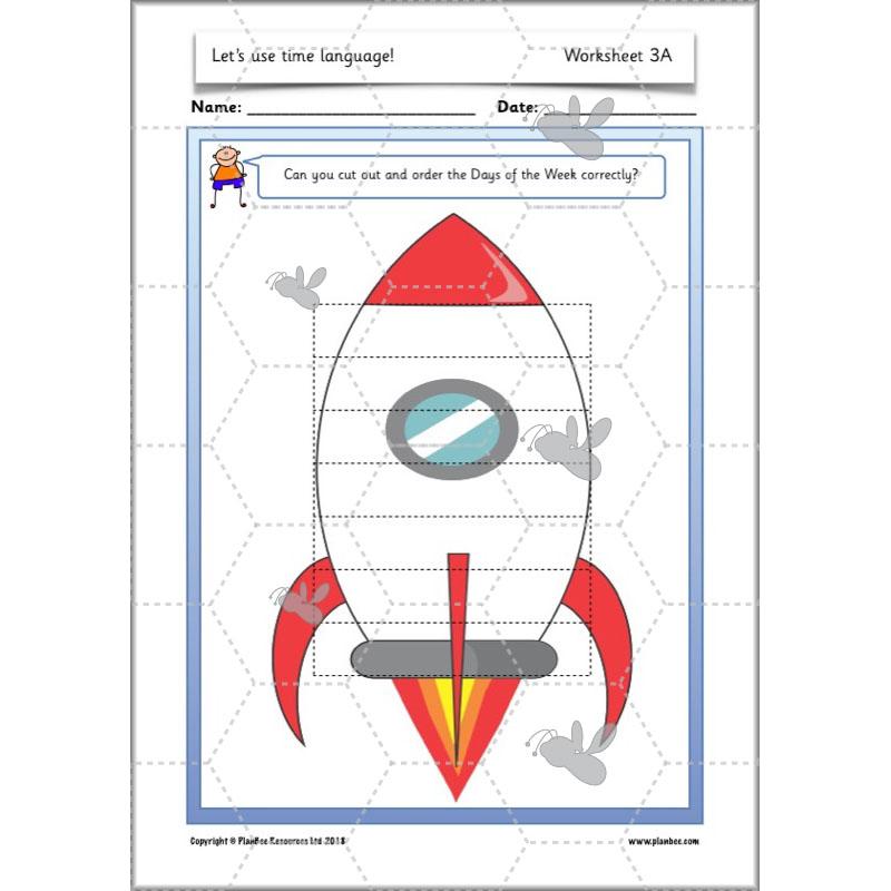 PlanBee Time Language Year 1 Maths lesson | KS1 Maths Plans