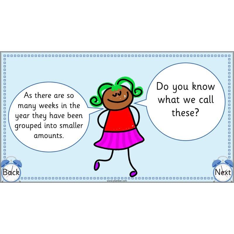 PlanBee Time Language Year 1 Maths lesson | KS1 Maths Plans