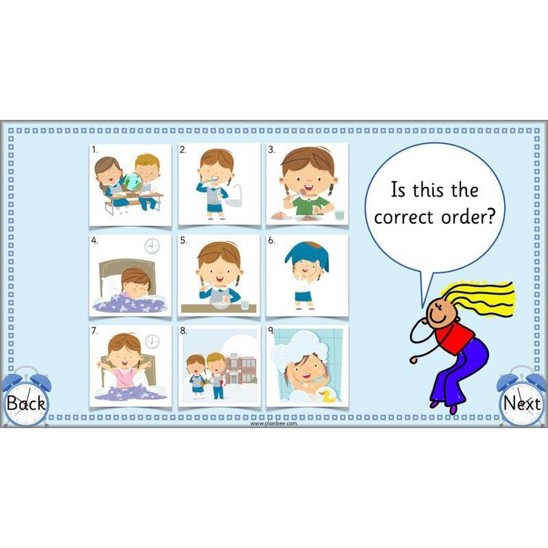 PlanBee Time Language Year 1 Maths lesson | KS1 Maths Plans