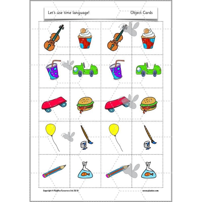 PlanBee Time Language Year 1 Maths lesson | KS1 Maths Plans