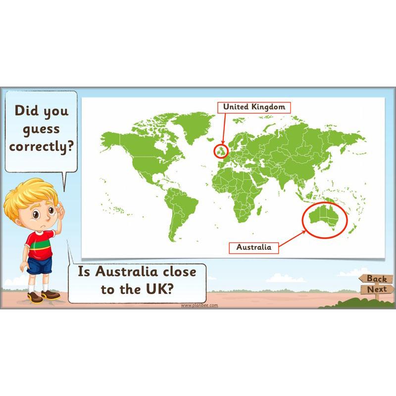 PlanBee Let's visit Australia - KS1 Geography lessons: Year 1 & Year 2