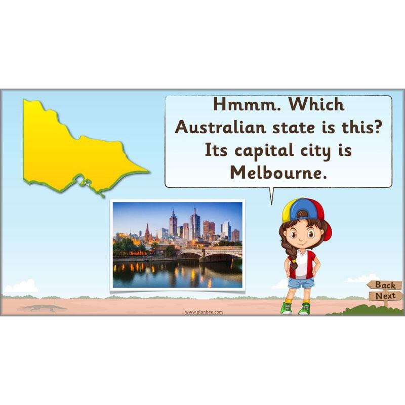PlanBee Let's visit Australia - KS1 Geography lessons: Year 1 & Year 2