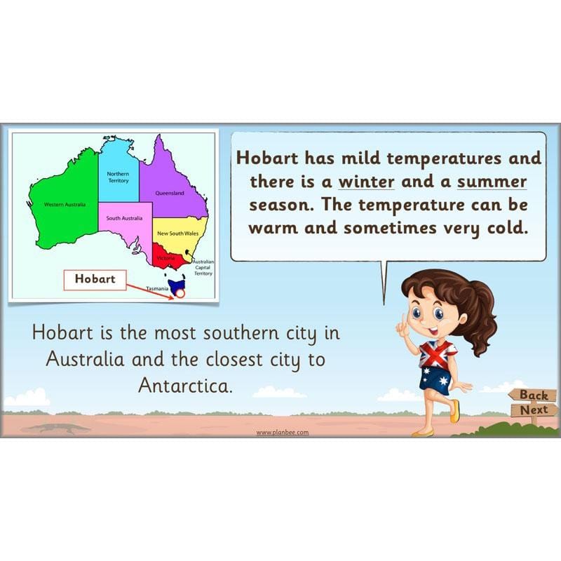 PlanBee Let's visit Australia - KS1 Geography lessons: Year 1 & Year 2