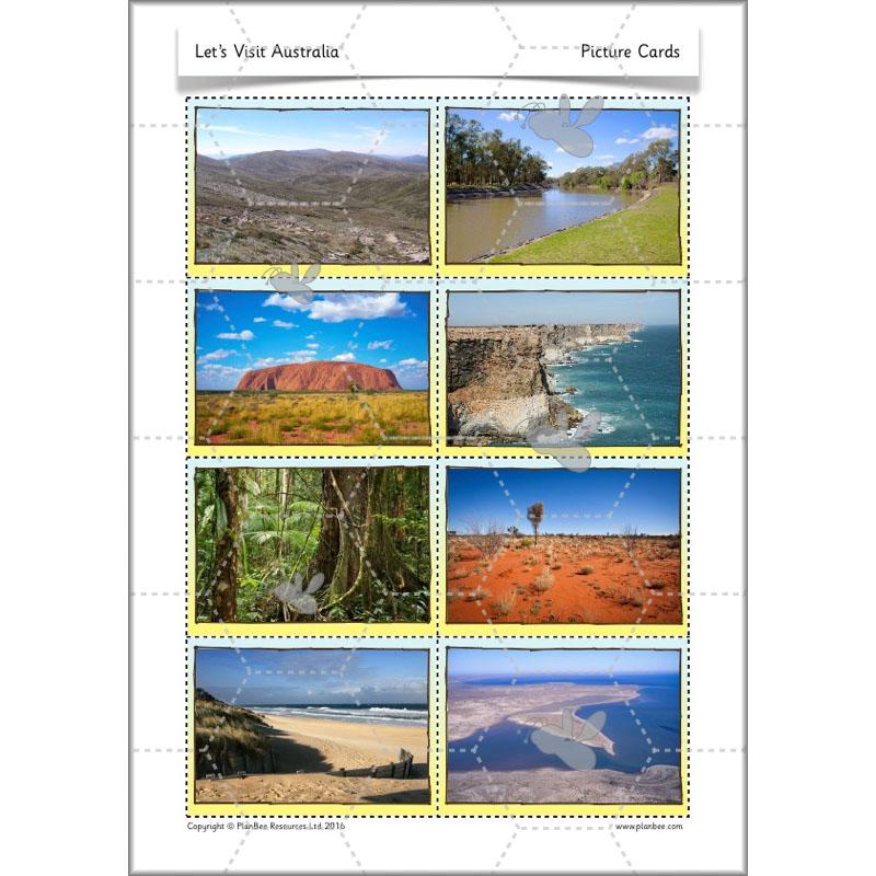 PlanBee Let's visit Australia - KS1 Geography lessons: Year 1 & Year 2