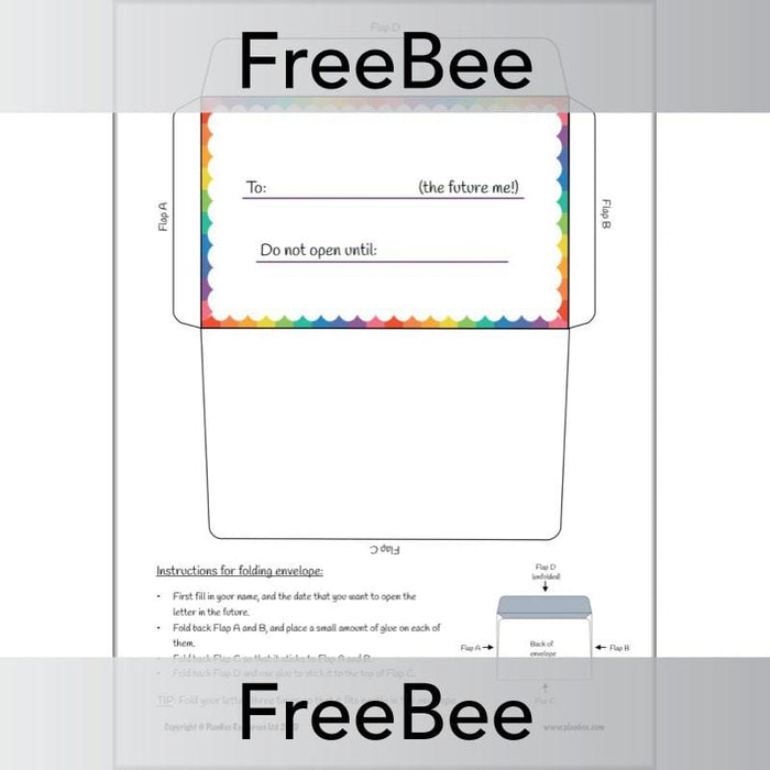 PlanBee Free write a letter to your future self by PlanBee