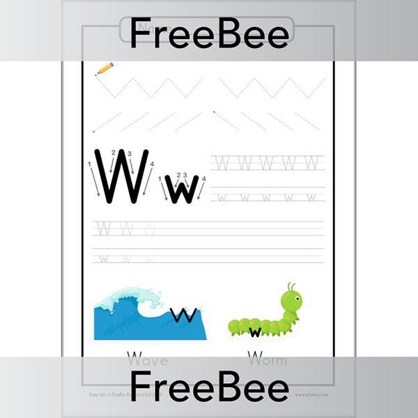 PlanBee Letter Formation Worksheets Free Printables by PlanBee