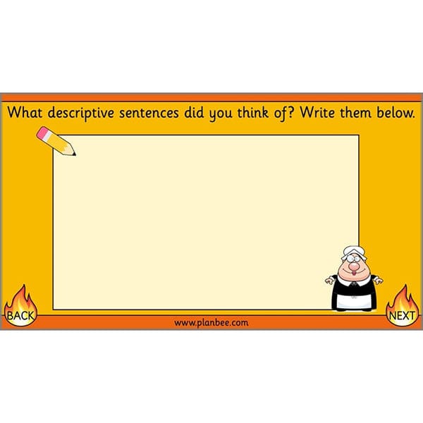 PlanBee Great Fire of London Year 2 Diary Entries Planning by PlanBee