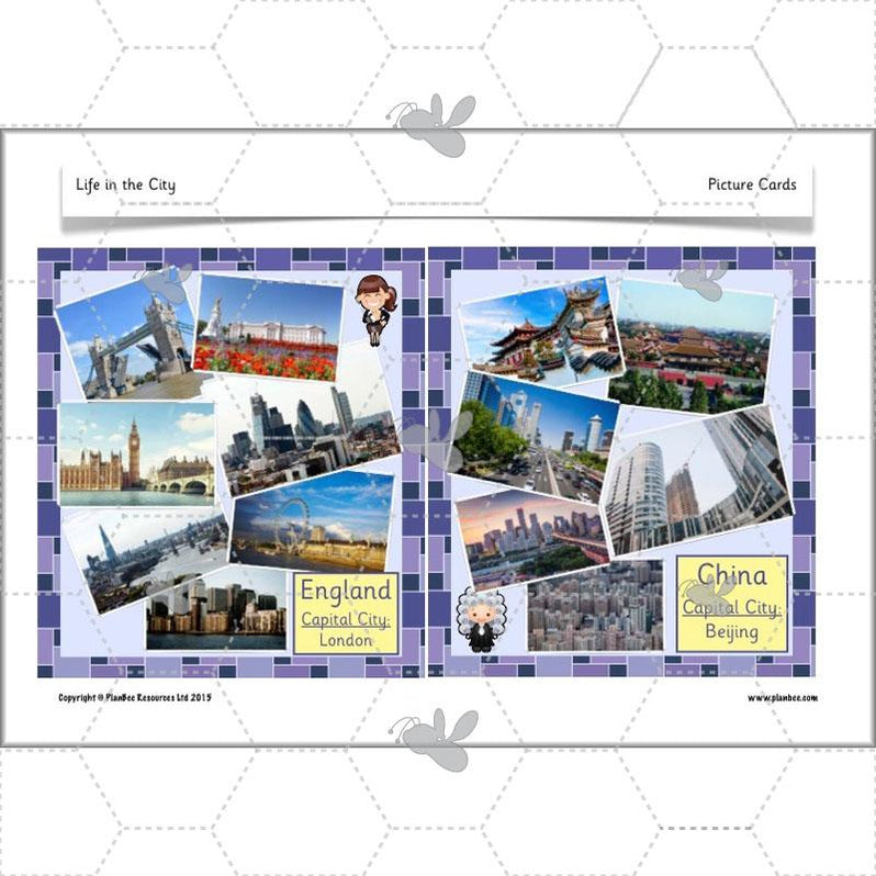 Life in the City - Geography lesson resources for KS1 — PlanBee
