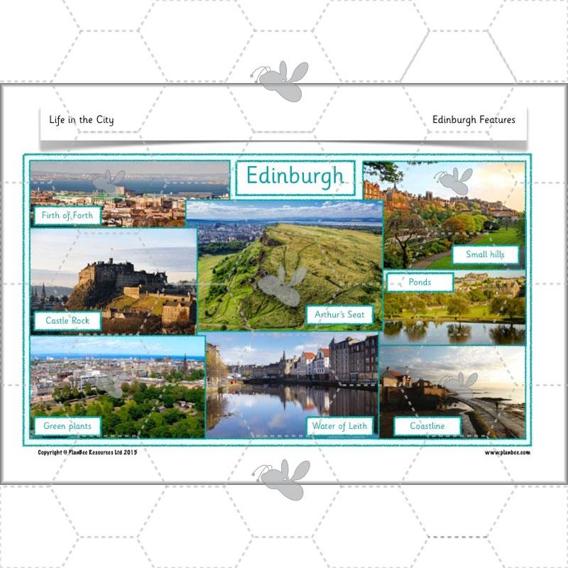 PlanBee Life in the City - Geography lesson resources for KS1