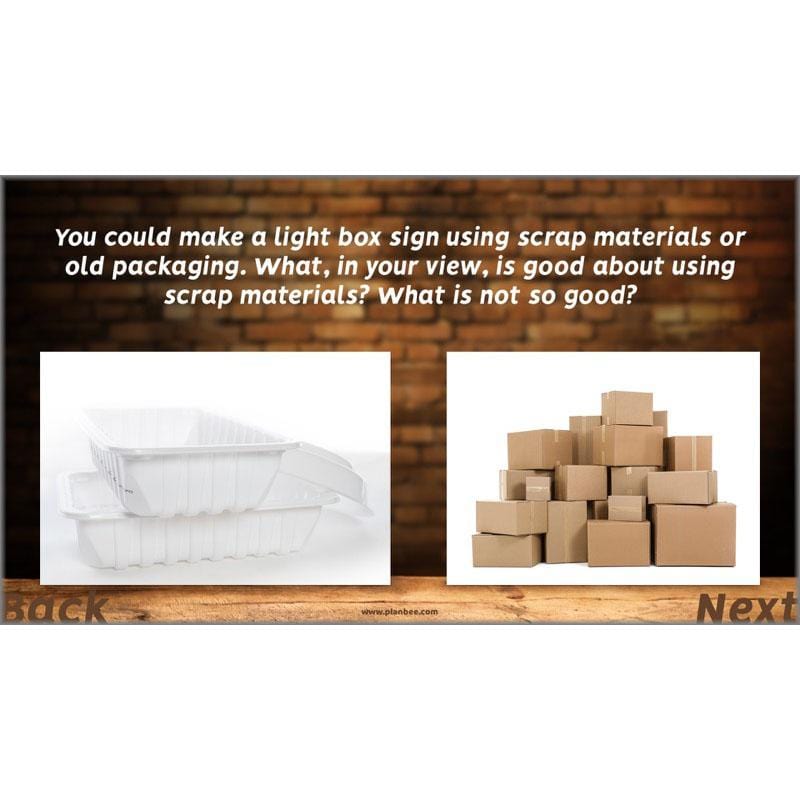 PlanBee Light-Up Signs: Circuits and Structures - KS2 DT Lesson Plans