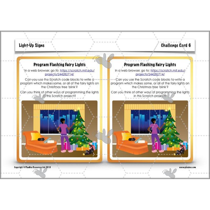 PlanBee Light-Up Signs: Circuits and Structures - KS2 DT Lesson Plans