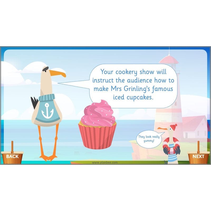 PlanBee The Lighthouse Keeper's Lunch Planning | Year 2 Instructions 