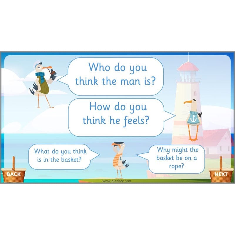 PlanBee The Lighthouse Keeper's Lunch Planning | Year 2 Instructions 