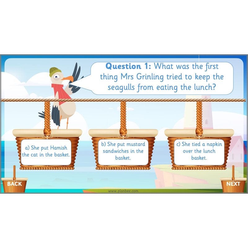 PlanBee The Lighthouse Keeper's Lunch Planning | Year 2 Instructions 