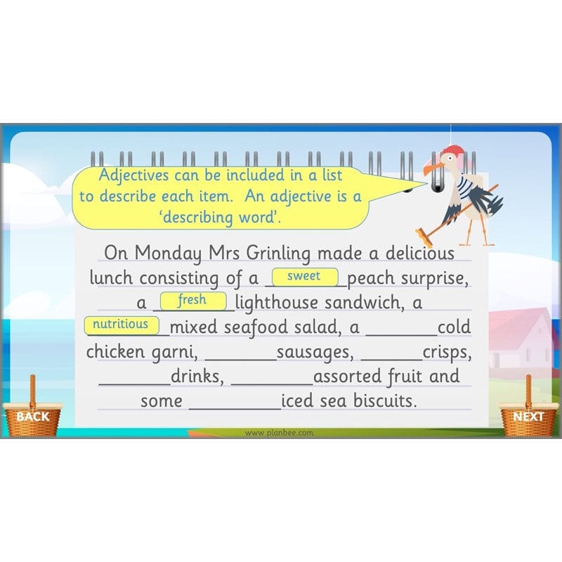 PlanBee The Lighthouse Keeper's Lunch Planning | Year 2 Instructions 