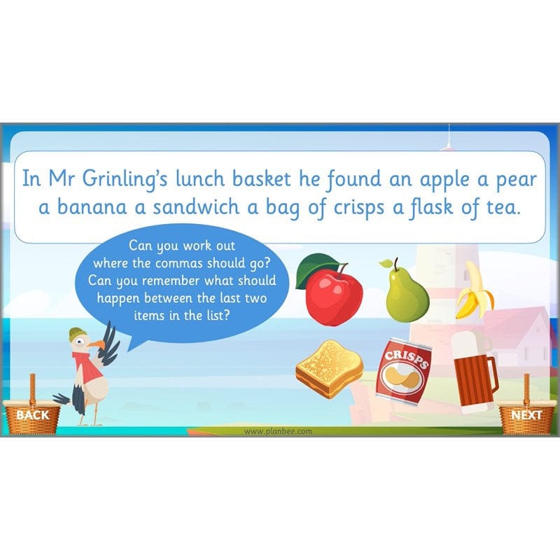 PlanBee The Lighthouse Keeper's Lunch Planning | Year 2 Instructions 