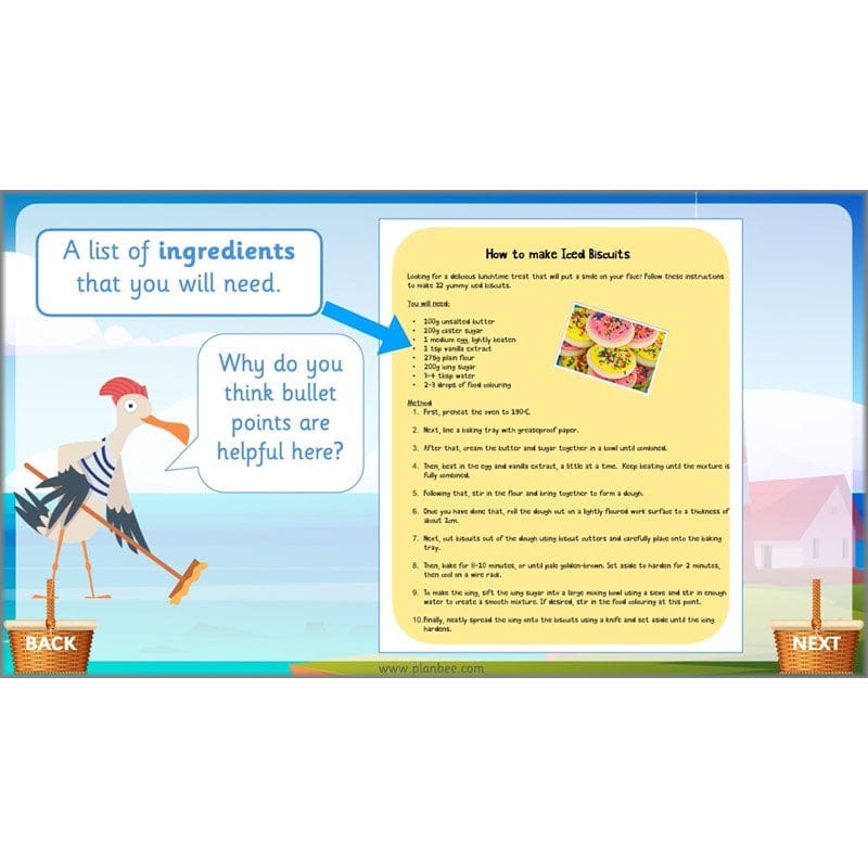 PlanBee The Lighthouse Keeper's Lunch Planning | Year 2 Instructions 