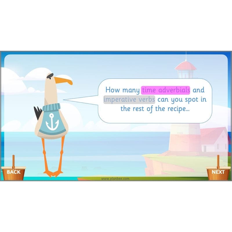 PlanBee The Lighthouse Keeper's Lunch Planning | Year 2 Instructions 
