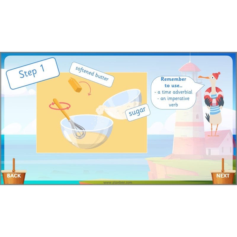 PlanBee The Lighthouse Keeper's Lunch Planning | Year 2 Instructions 