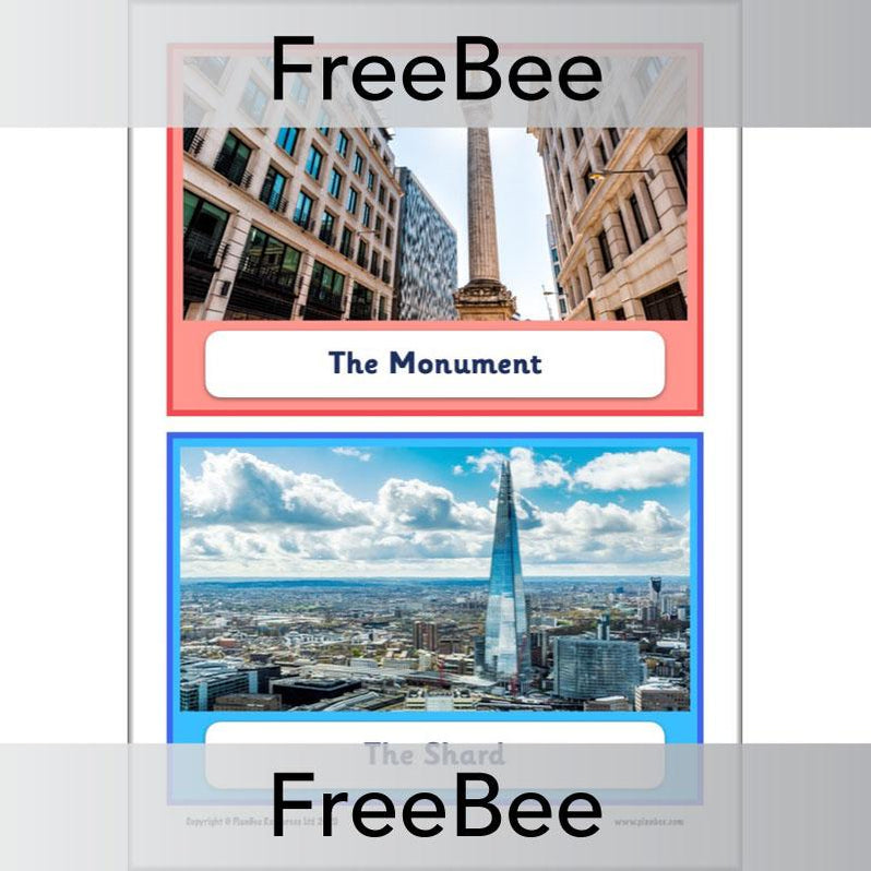 FREE London Landmarks KS1 Display Cards | Geography — PlanBee