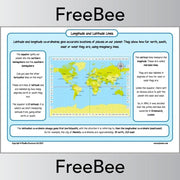 PlanBee Longitude and Latitude KS2 Poster by PlanBee