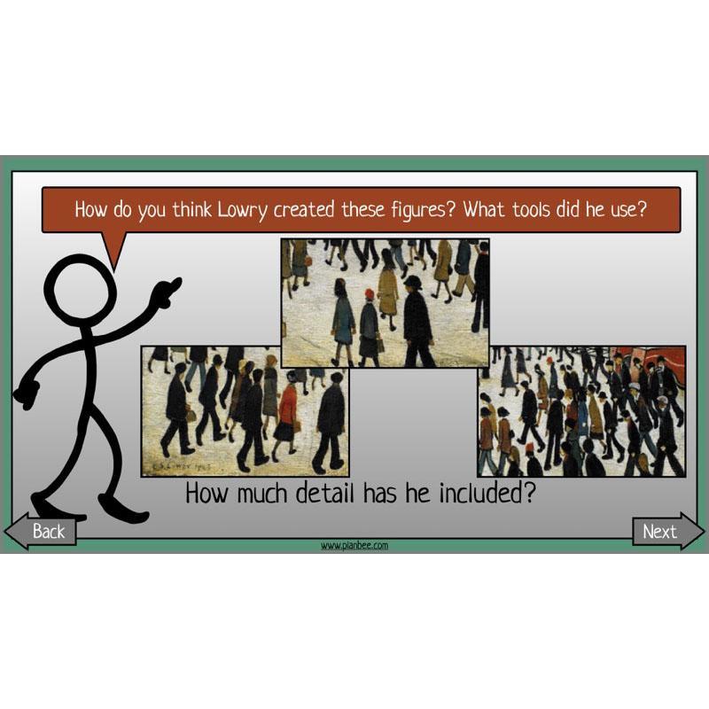 PlanBee LS Lowry KS2 - Year 3/4 Art Planning by PlanBee