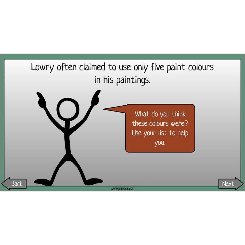 PlanBee LS Lowry KS2 - Year 3/4 Art Planning by PlanBee