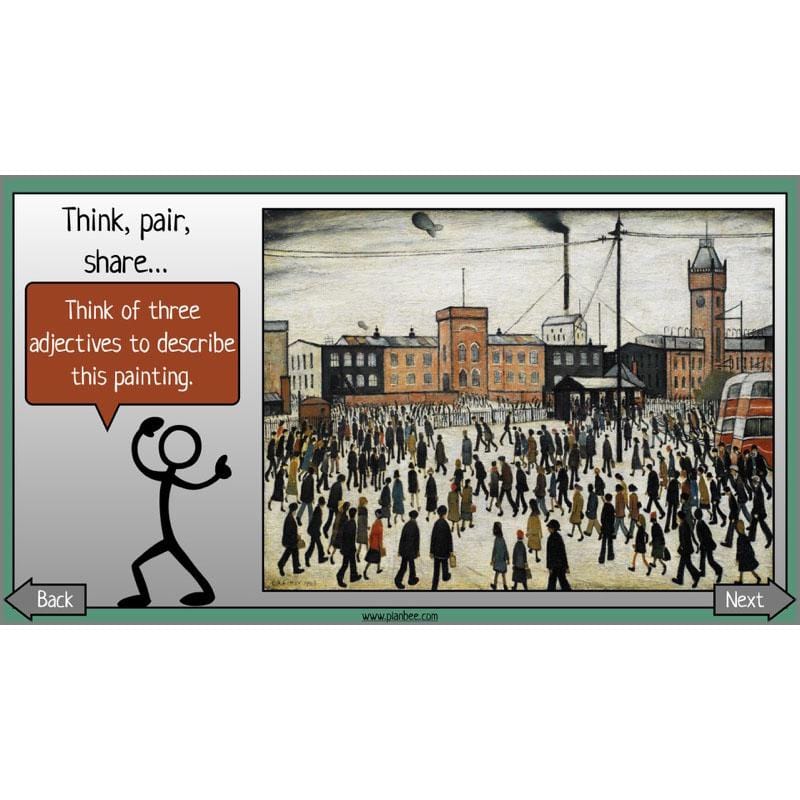 PlanBee LS Lowry KS2 - Year 3/4 Art Planning by PlanBee