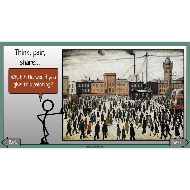 PlanBee LS Lowry KS2 - Year 3/4 Art Planning by PlanBee