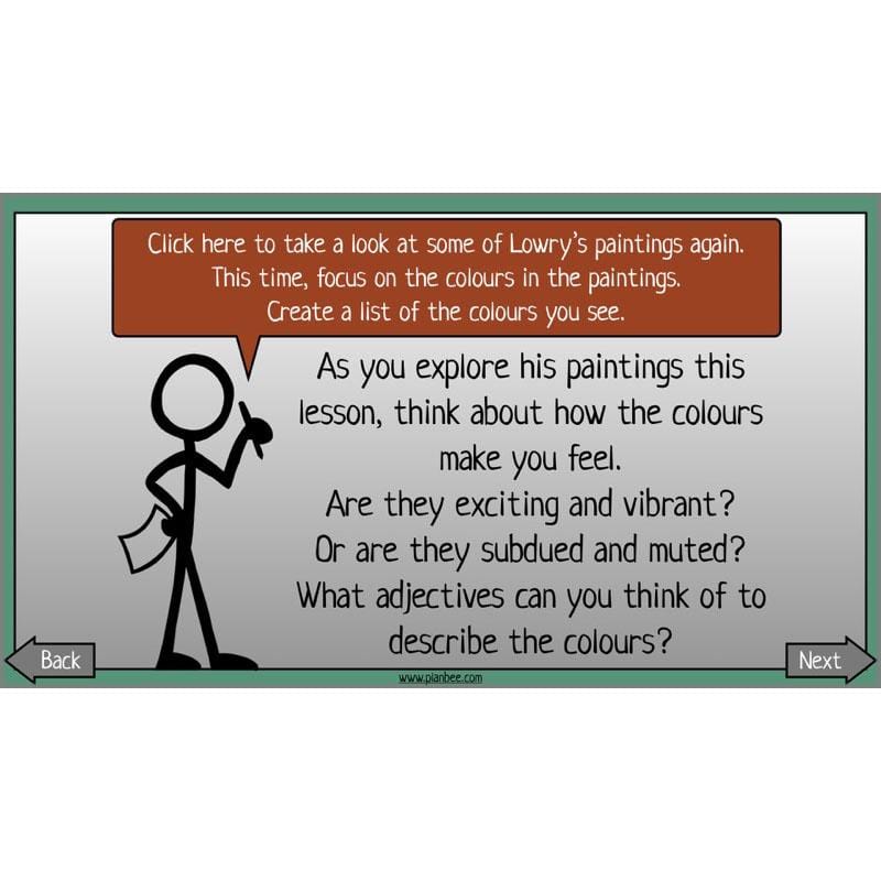 PlanBee LS Lowry KS2 - Year 3/4 Art Planning by PlanBee