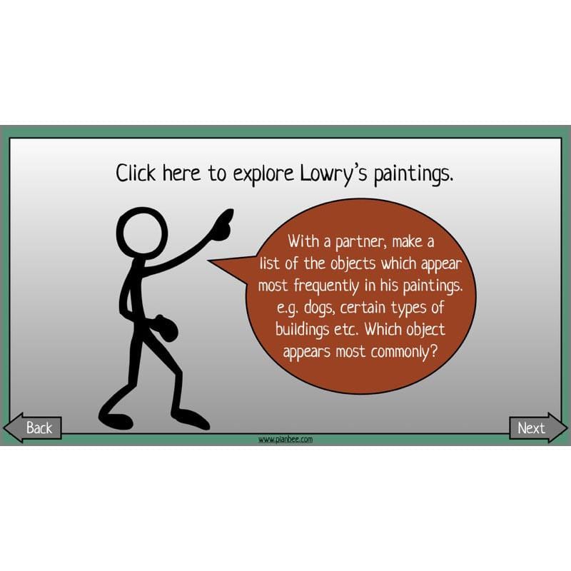 PlanBee LS Lowry KS2 - Year 3/4 Art Planning by PlanBee