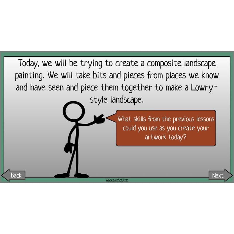 PlanBee LS Lowry KS2 - Year 3/4 Art Planning by PlanBee