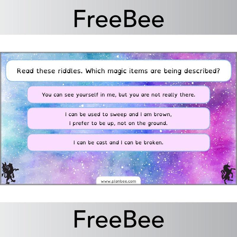 PlanBee Free Magic Brain Teasers by PlanBee