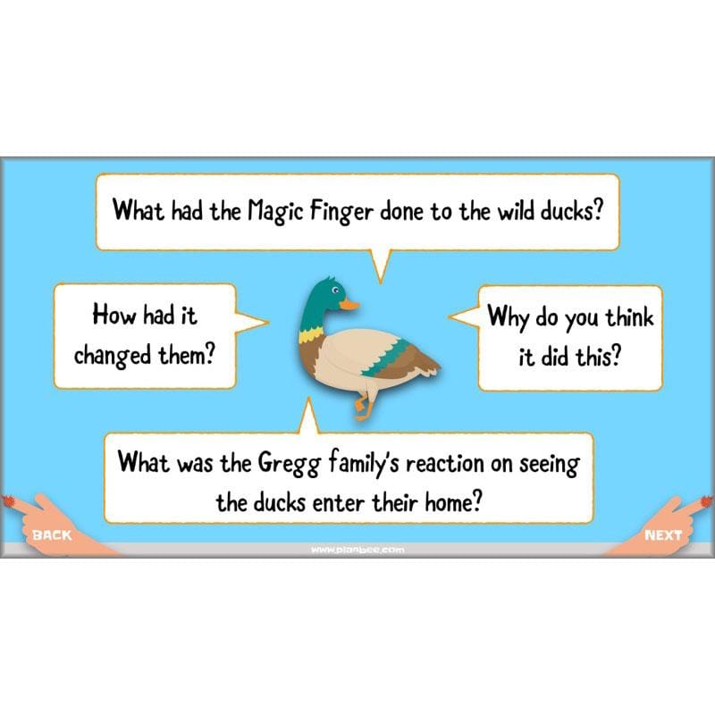 PlanBee The Magic Finger Lesson Plans Year 4 Reading Comprehension