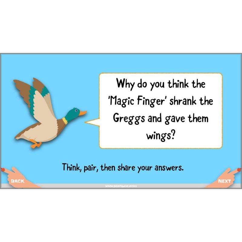 PlanBee The Magic Finger Lesson Plans Year 4 Reading Comprehension