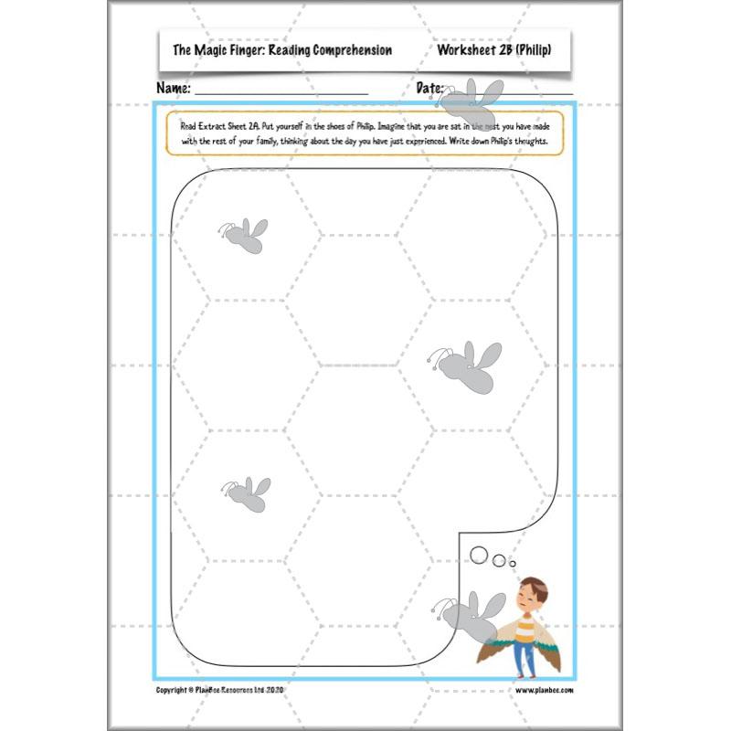 PlanBee The Magic Finger Lesson Plans Year 4 Reading Comprehension