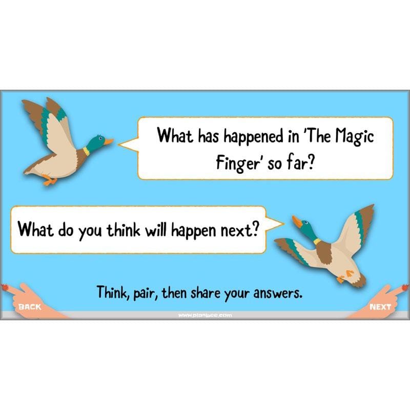 PlanBee The Magic Finger Lesson Plans Year 4 Reading Comprehension