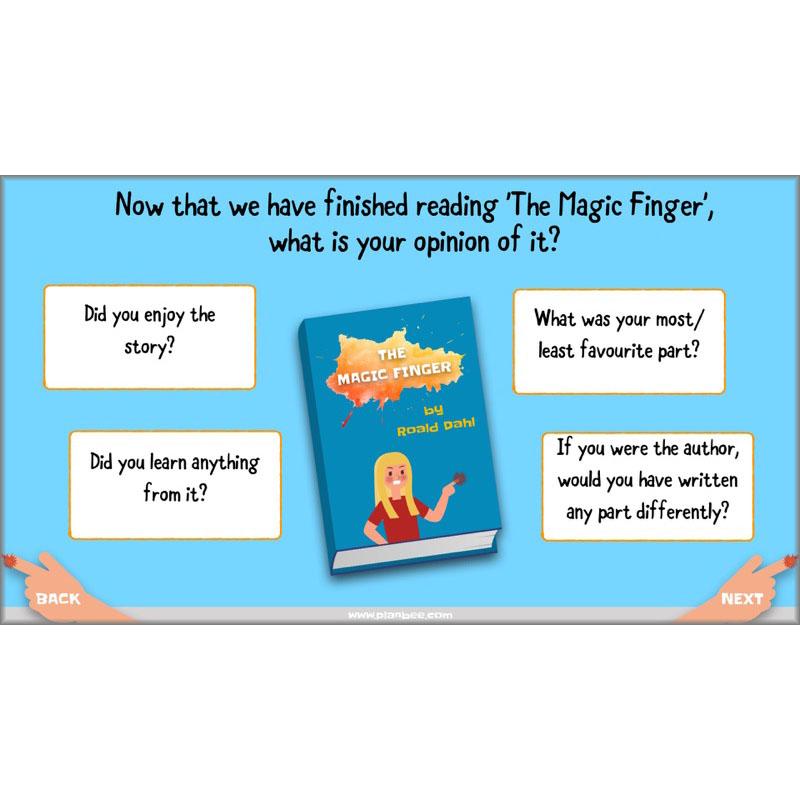 PlanBee The Magic Finger Lesson Plans Year 4 Reading Comprehension
