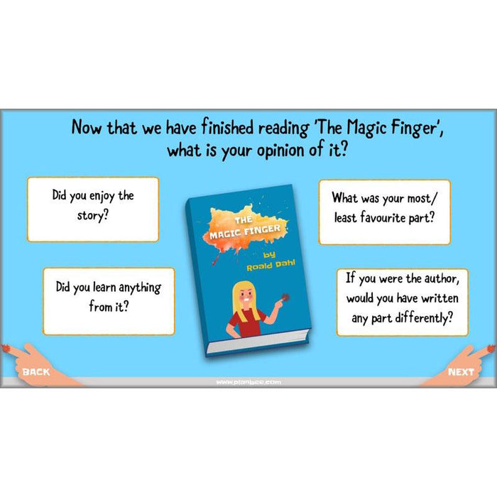 PlanBee The Magic Finger Lesson Plans Year 4 Reading Comprehension