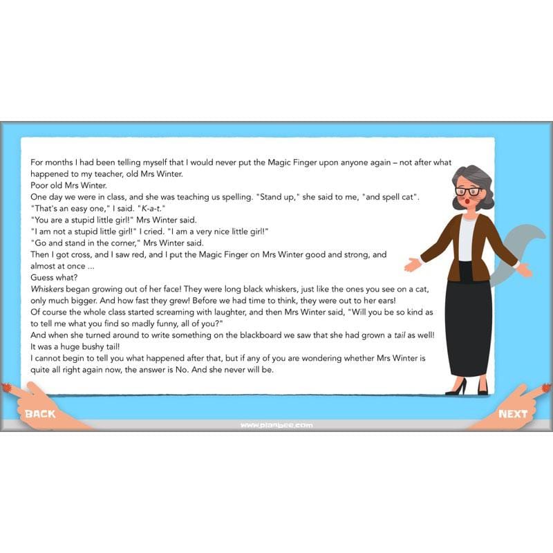 PlanBee The Magic Finger Lesson Plans Year 4 Reading Comprehension