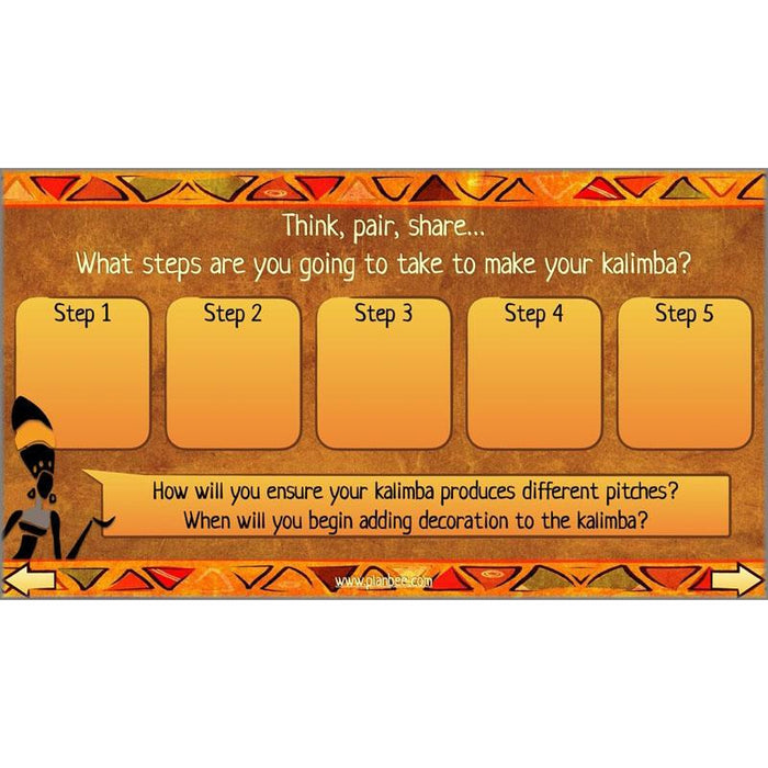 PlanBee Making Musical Instruments: African KS2 DT Lessons | PlanBee