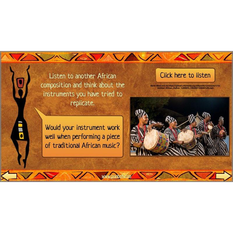 PlanBee Making Musical Instruments: African KS2 DT Lessons | PlanBee